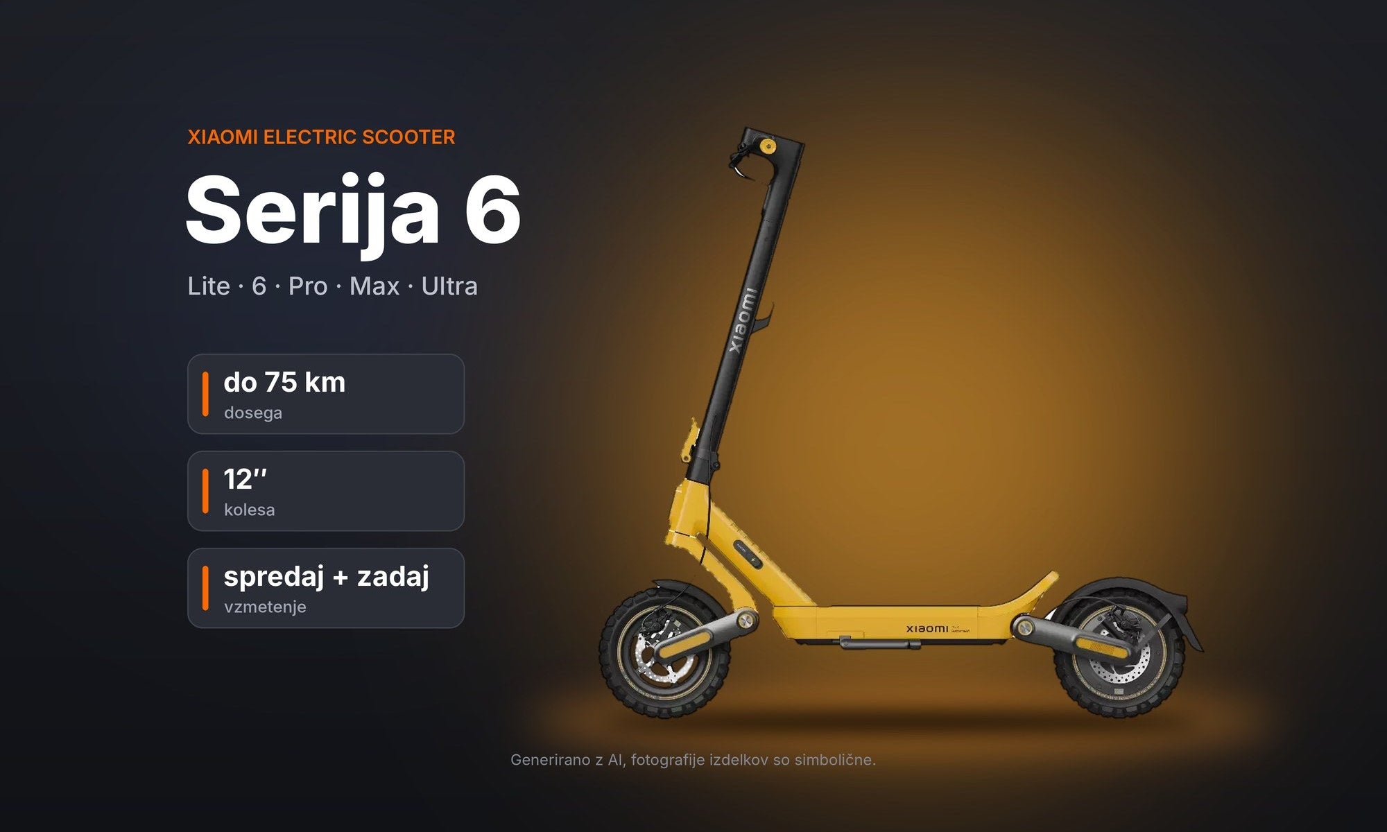 Kaj prinaša serija 6 električnih skirojev Xiaomi?