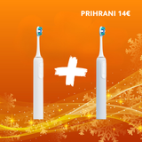 Xiaomi komplet Oscillation Electric Toothbrush 2 kos White + Blue