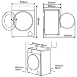 Xiaomi Mijia Front Load Washer Dryer Pro 9kg